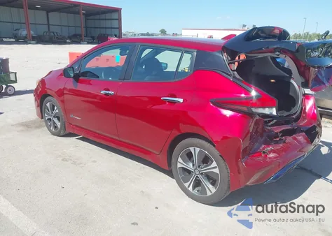 2018 Nissan Leaf Sv z USA, uszkodzony, nr VIN 1N4AZ1CP9JC307780